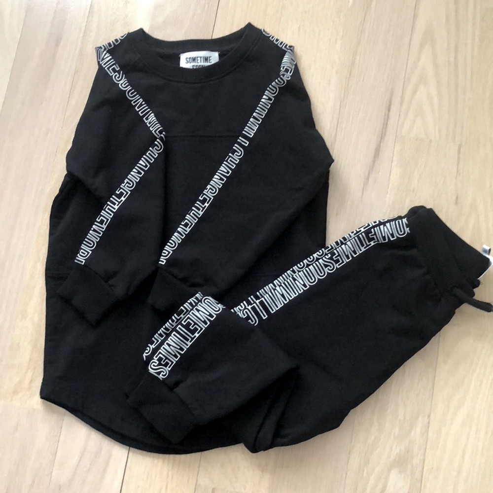 Sometime Soon sweatshirt and jogger set